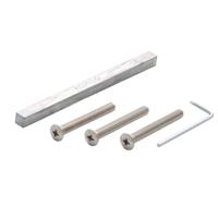 Hoppe bevestigingsset met snelstift - voor veiligheidsbeslag kruk/kruk - >38-43<