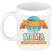 Naam mok mama Cheyenne - wit - de beste - keramiek - 300 ml - Moederdag/verjaardag