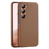 Dux Ducis - Samsung Galaxy S23 Plus - Grid Serie - Back cover hoes - Bruin