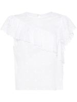 MARANT ÉTOILE blouse Sorani à broderie anglaise - Blanc