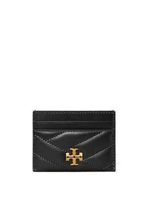 Tory Burch porte-cartes Kira Chevron - Noir