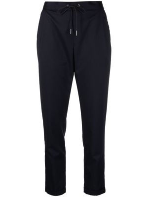 Fabiana Filippi pantalon fuselé à lien de resserrage - Bleu