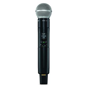 Shure SLXD2/SM58-K59 handheld zender met SM58 capsule (606 - 650 MHz)