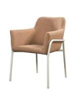 Take dining chair aluminium salix/wheat - Yoi