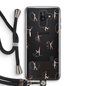 Dancing #3: Samsung Galaxy J8 (2018) Transparant Hoesje met koord