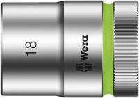 Wera 8790 HMC Zyklop Hand- en Machinedop met 1/2" Aandrijving, 18.0 mm - 1 stuk(s) - 05003609001