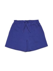 MAX&Co. Kids short en coton à logo brodé - Bleu