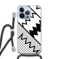 Pop Art #5: iPhone 13 Pro Transparant Hoesje met koord