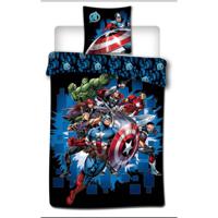 Marvel Avengers Dekbedovertrek, Dream Team - Eenpersoons - 140 x 200 - Polycotton - thumbnail