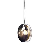 Bomma Orbital Hanglamp - Mercurius zwart - Patina goud