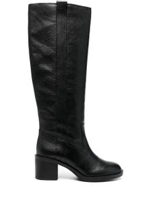 Geox bottines Giulila à talon 60 mm - Noir