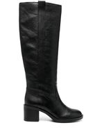 Geox bottines Giulila à talon 60 mm - Noir