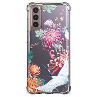 Samsung Galaxy S21 Plus Case Anti-shock Bird Flowers
