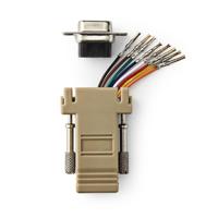 Nedis ccgp52820iv d-sub-adapter d-sub 9-pins female - rj45 (8p8c) female ivoor Nedis ccgp52820iv d-sub-adapter d-sub 9-pins female - rj45 (8p8c) female ivoor