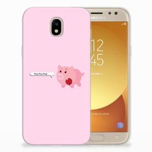 Samsung Galaxy J5 2017 Telefoonhoesje met Naam Pig Mud