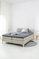 Auping Organic Jersey Hoeslaken Topper cool grey