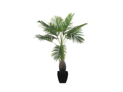 Kentia palm h100 cm p groen zijde nepbloem - Louis maes
