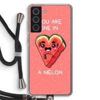 One In A Melon: Samsung Galaxy S21 FE Transparant Hoesje met koord