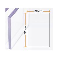 Plaat Compossar Transparant Polycarbonaat 4 mm 20 x 30 cm