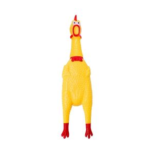 Nobleza Hondenspeelgoed - Schreeuwende kip - 16 cm
