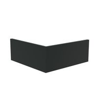 Keerwand aluminium buitenhoek 100x100x40cm. Keerwand aluminium buitenhoek 100x100x40cm.