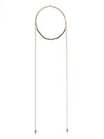 ISABEL MARANT draped anchor-chain necklace