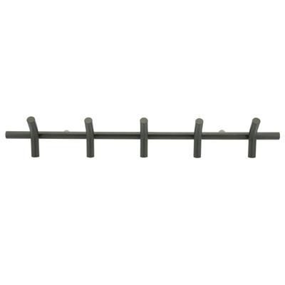 By-Boo Kapstok 'Matto' Met 5 haken, kleur Zwart