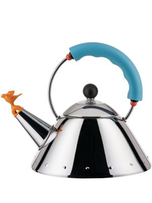 Alessi bouilloire Bird à effet métallisé - Argent