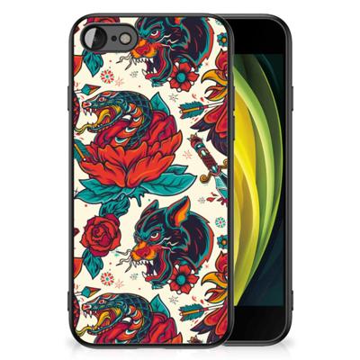 Silicone Back Case voor iPhone SE 2022 | SE 2020 | 7/8 Old Skool