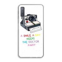 Smile: Samsung Galaxy A7 (2018) Transparant Hoesje