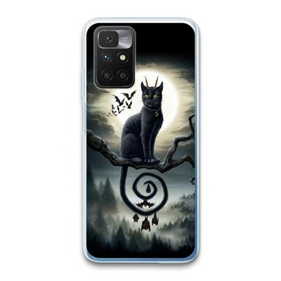Moonlight Companions: Xiaomi Redmi 10 Transparant Hoesje