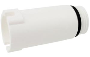 Kirchhoff Kunststof bouwplug, wit, 3/4" drukloos - 989133055
