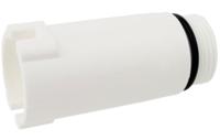 Kirchhoff Kunststof bouwplug, wit, 3/4" drukloos - 98913300