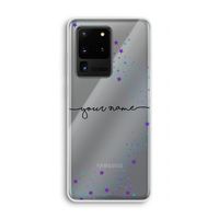 Sterren: Samsung Galaxy S20 Ultra Transparant Hoesje