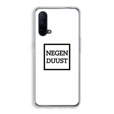 Negenduust vierkant: OnePlus Nord CE 5G Transparant Hoesje