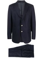 Eleventy single-breasted wool suit - Bleu - thumbnail