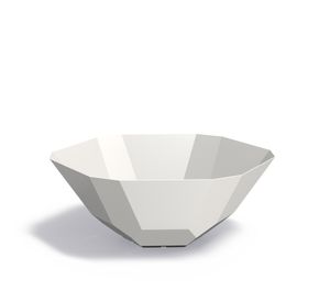 Aluminium plantenbak Facet 120x50cm.