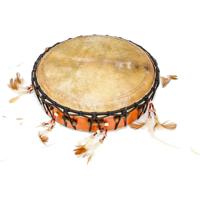 Terré percussion Frame Drum Decorative 30 cm rituele handtrommel met beater - thumbnail
