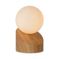 Lucide LEN Tafellamp - Licht hout