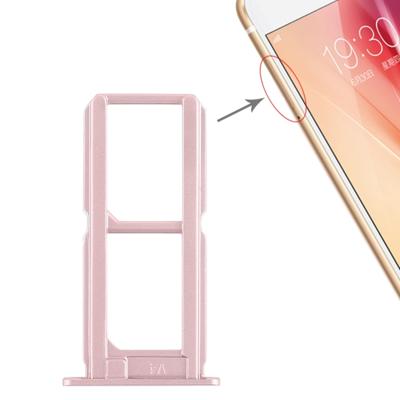 2 x SIM-kaart lade voor vivo X7 (Rose Gold)