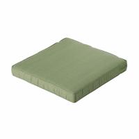 Madison loungekussen Basic 60 x 60 x 8 cm polykatoen groen
