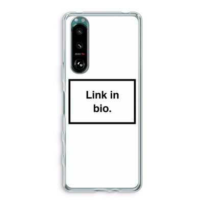 Link in bio: Sony Xperia 5 III Transparant Hoesje