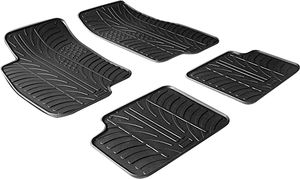Rubbermatten passend voor Fiat Grande Punto vanaf 2005 (T-Design 4-delig) GL0130