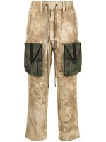 Mostly Heard Rarely Seen pantalon cargo Zipoff - Marron - thumbnail