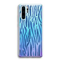 Blauwe nerven: Huawei P30 Pro Transparant Hoesje