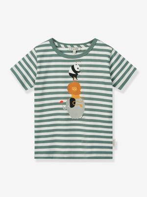 T-shirt met korte mouwen en Apia LIEWOOD-print groen