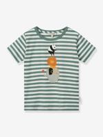 T-shirt met korte mouwen en Apia LIEWOOD-print groen