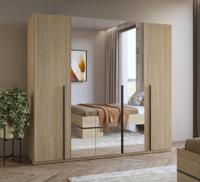 Home365 Kledingkast Vienna - Naturel - 5-Deurs
