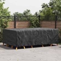 Hoes voor tuinmeubelen Zwart 300 x 200 x 90 cm 420D