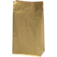 Creativ Company Papieren zakken, h: 27 cm, afm 9x15 cm, 50 gr, goud, 100 stuk/ 1 doos